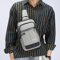 Men's Chest Bag Casual Shoulder Bag