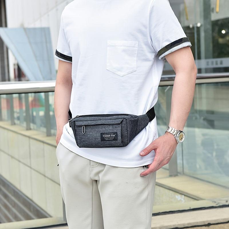 Waterproof Casual Waist Bag for Daily Commuting