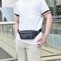 Waterproof Casual Waist Bag for Daily Commuting