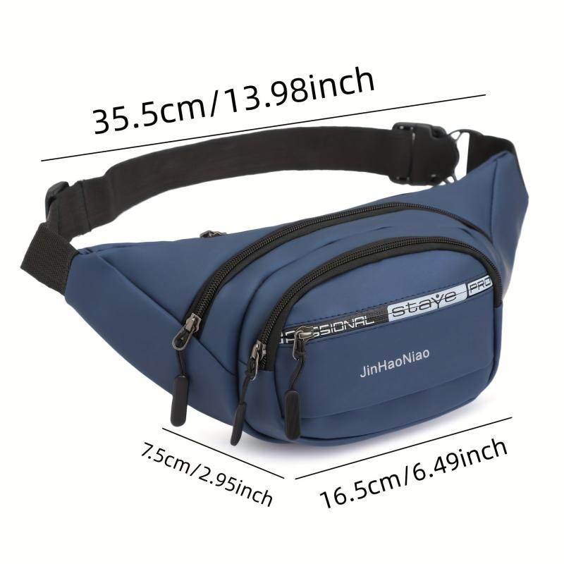 Men's Waist Bag Fanny Pack for Mobile Phone Gym Travel
