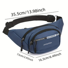 Men's Waist Bag Fanny Pack for Mobile Phone Gym Travel