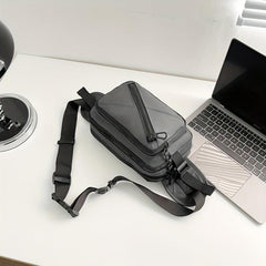 Men's Outdoor Sports Waist Bag Waterproof Large Capacity Travel Satchel