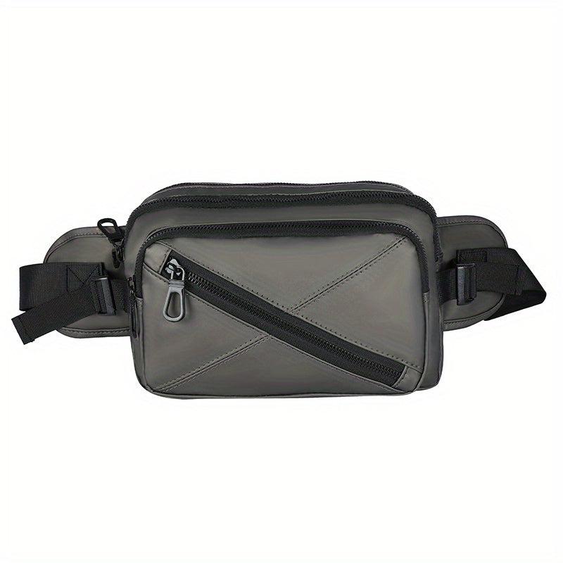 Men's Outdoor Sports Waist Bag Waterproof Large Capacity Travel Satchel
