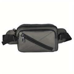 Men's Outdoor Sports Waist Bag Waterproof Large Capacity Travel Satchel