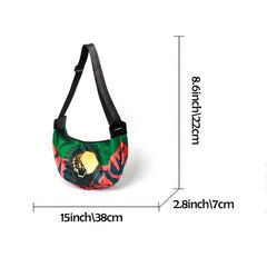 Casual Messenger Bag Nylon Shoulder Bag Men's Chest Bag