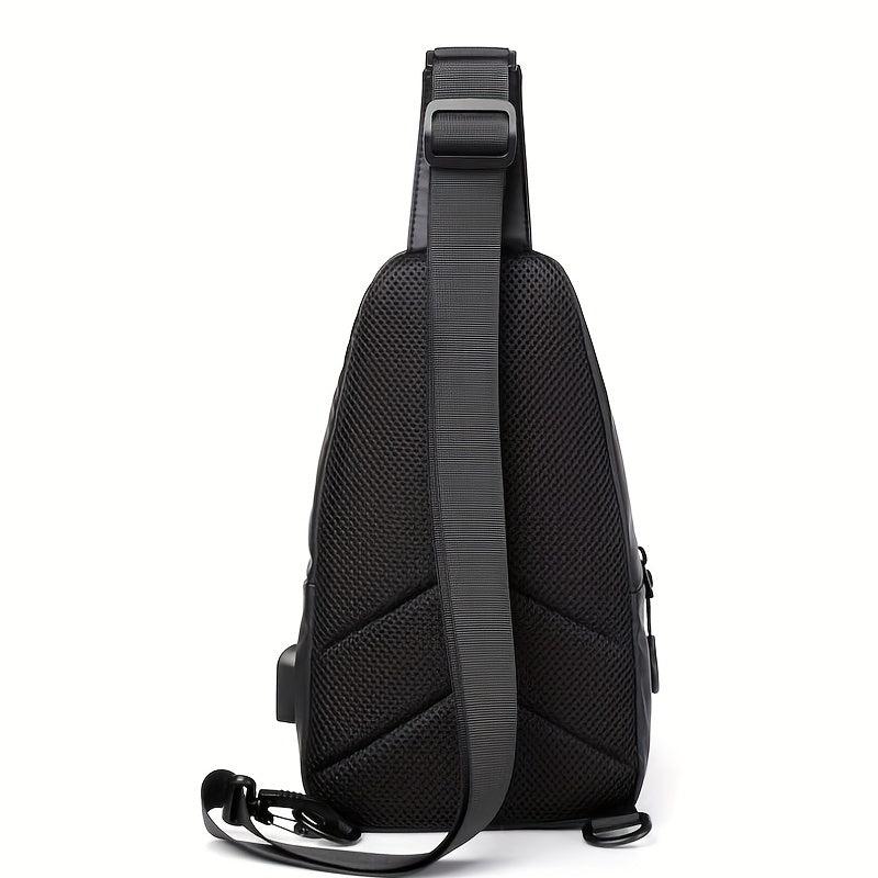 Men's Chest Bag Shoulder Bag Business Trip Travel Messenger Bag