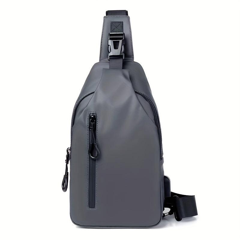 Men's Chest Bag Shoulder Bag Business Trip Travel Messenger Bag