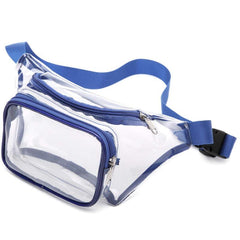 Casual Waist Bag PVC Fanny Pack Clear Bum Bag