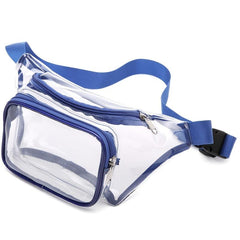 Casual Waist Bag PVC Fanny Pack Clear Bum Bag