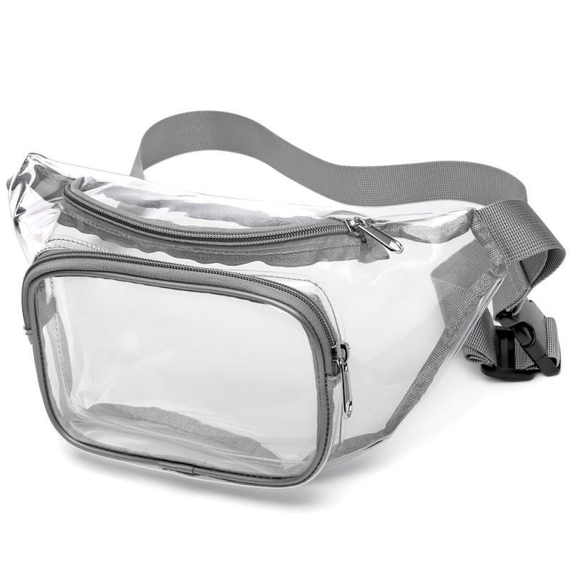 Casual Waist Bag PVC Fanny Pack Clear Bum Bag