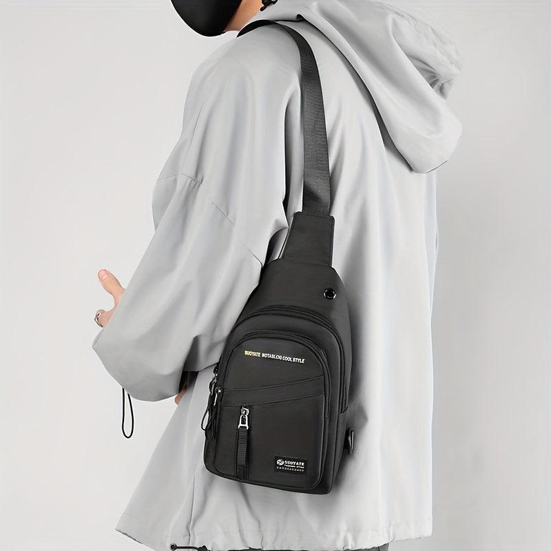 Men's Waterproof Chest Bag Cell Phone Bag