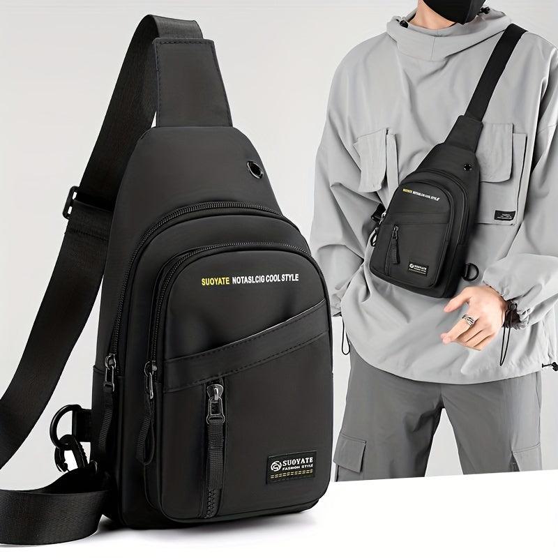 Men's Waterproof Chest Bag Cell Phone Bag