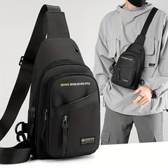 Men's Waterproof Chest Bag Cell Phone Bag