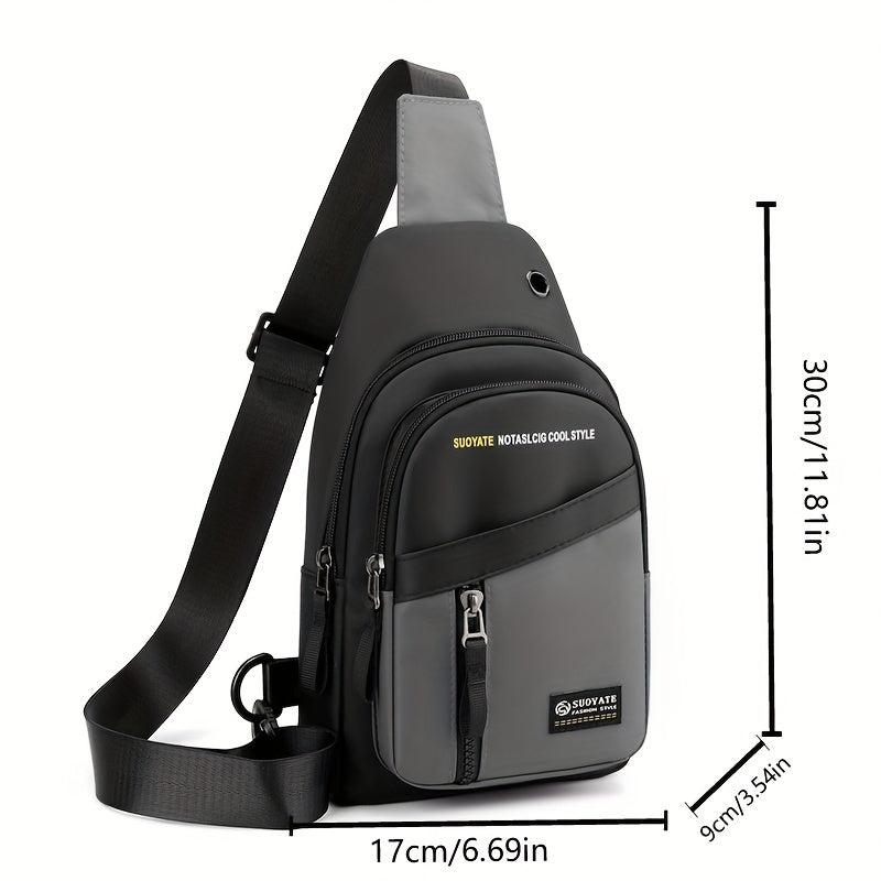 Men's Waterproof Chest Bag Cell Phone Bag