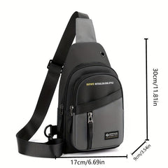 Men's Waterproof Chest Bag Cell Phone Bag