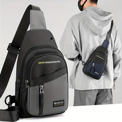 Men's Waterproof Chest Bag Cell Phone Bag