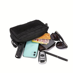 Men's Coin Purse Mini Utility Tools Waist Pouch for Camping Hiking