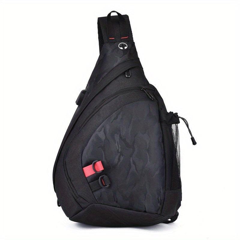 Men's Waterproof Shoulder Bag for Travel and Hiking