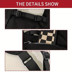 Nylon Vest Shoulder Bag Chest Rig Hip Hop Streetwear Waist Pack