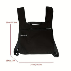 Nylon Vest Shoulder Bag Chest Rig Hip Hop Streetwear Waist Pack
