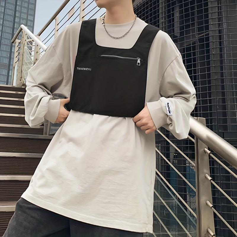 Nylon Vest Shoulder Bag Chest Rig Hip Hop Streetwear Waist Pack