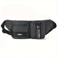Men's Crossbody Bag Oxford Cloth Messenger Bag for Outdoor Sports Hiking Running