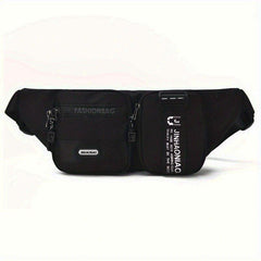 Men's Crossbody Bag Oxford Cloth Messenger Bag for Outdoor Sports Hiking Running