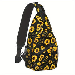 Men's Fox Crossbody Bag Diagonal Shoulder Bag