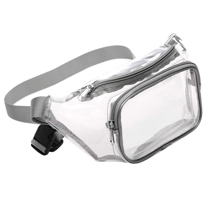 Transparent PVC Waist Bag Unisex Casual Chest Bag Outdoor Sports Fanny Bag
