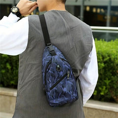 Casual Chest Bag Outdoor Small Backpack Shoulder Bag Waist Bag