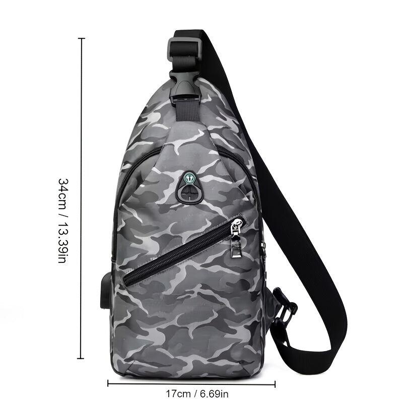 Casual Chest Bag Outdoor Small Backpack Shoulder Bag Waist Bag
