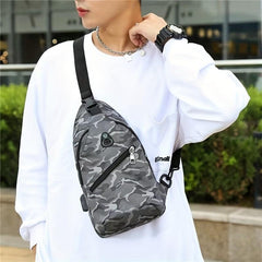 Casual Chest Bag Outdoor Small Backpack Shoulder Bag Waist Bag