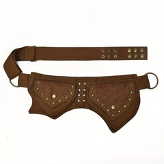 Steampunk Waist Bag Retro Crossbody Bag for Men and Women