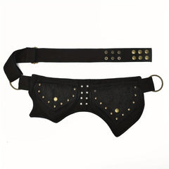 Steampunk Waist Bag Retro Crossbody Bag for Men and Women