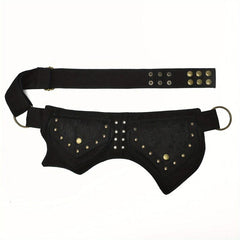 Steampunk Waist Bag Retro Crossbody Bag for Men and Women