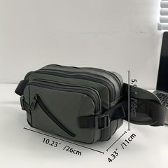 Men's Casual Waist Bag Outdoor Sports Travel Chest Bag