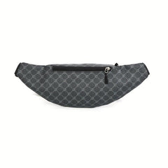 Men's Leather Multifunctional Waist Bag Fanny Pack Messenger Bag