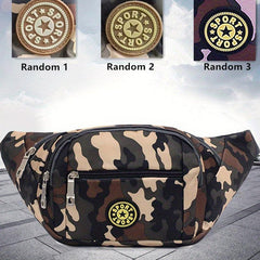 Multifunctional Camo Waist Bag Outdoor Travel Mobile Phone Bag