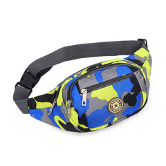 Multifunctional Camo Waist Bag Outdoor Travel Mobile Phone Bag