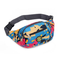 Multifunctional Camo Waist Bag Outdoor Travel Mobile Phone Bag