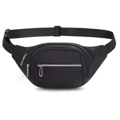 Large Clack Crossbody Bag with Adjustable Shoulder Straps for Outdoors