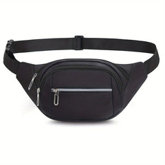 Large Clack Crossbody Bag with Adjustable Shoulder Straps for Outdoors