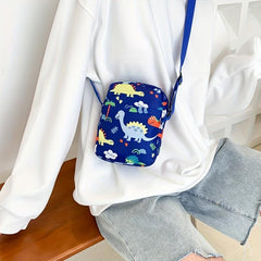 Dinosaur Crossbody Bag Phone Bag Casual Shoulder Bag