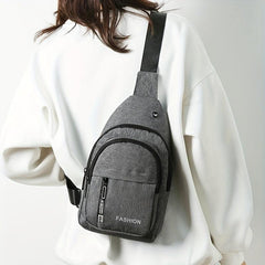 Men's Crossbody Chest Bag Large capacity Multifunctional Backpack