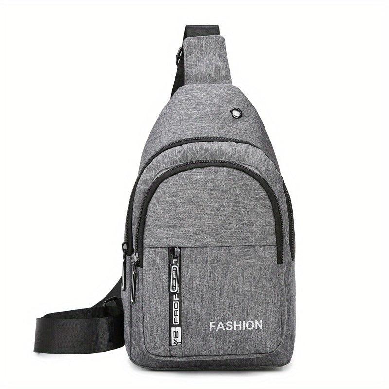 Men's Crossbody Chest Bag Large capacity Multifunctional Backpack
