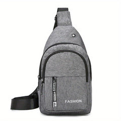 Men's Crossbody Chest Bag Large capacity Multifunctional Backpack