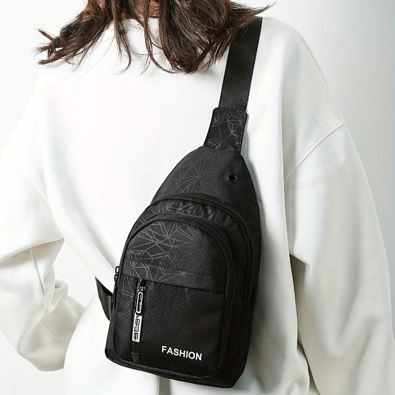 Men's Crossbody Chest Bag Large capacity Multifunctional Backpack