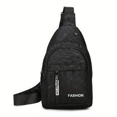 Men's Crossbody Chest Bag Large capacity Multifunctional Backpack