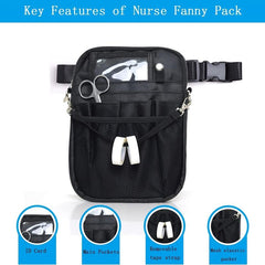 Nurse Fanny Pack for Supplies & Tools with Tape Holder