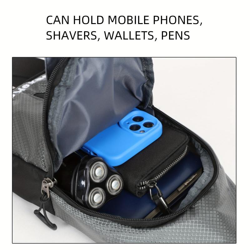 Men's Lightweight Sports Chest Bag Crossbody Bag